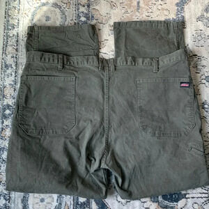 Dickies olive green work pants